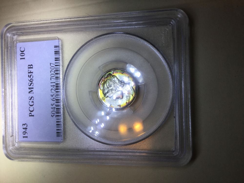 Toned-Mercury-Dimes;-My-Collection-And-Yours
