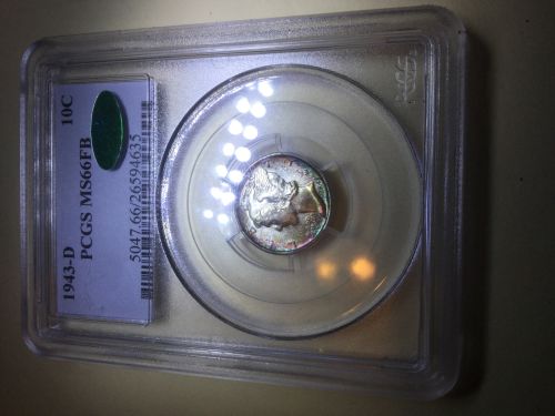 Toned-Mercury-Dimes;-My-Collection-And-Yours