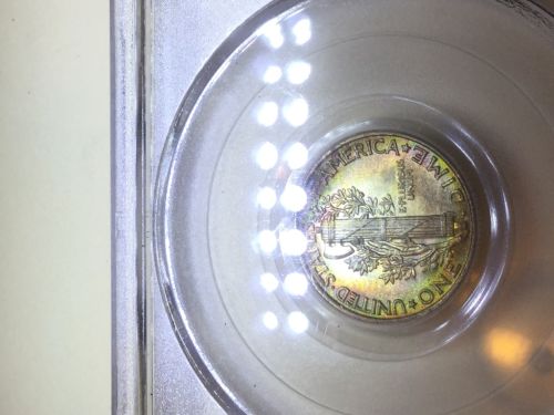 Toned-Mercury-Dimes;-My-Collection-And-Yours