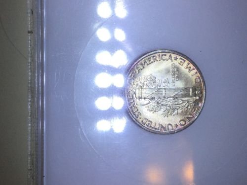 Toned-Mercury-Dimes;-My-Collection-And-Yours