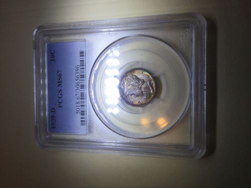 Toned-Mercury-Dimes;-My-Collection-And-Yours
