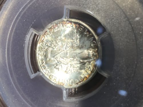 Toned-Mercury-Dimes;-My-Collection-And-Yours