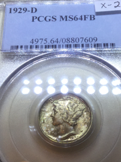 Toned-Mercury-Dimes;-My-Collection-And-Yours