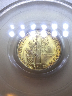 Toned-Mercury-Dimes;-My-Collection-And-Yours