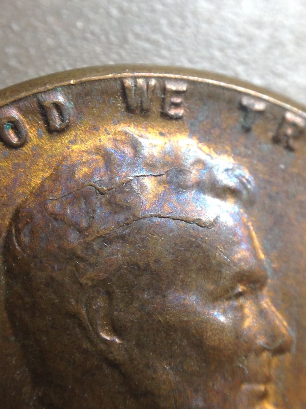 1955-I-Believe-An-Ibd-Or-Retained-One-With-Some-Die-Cracks-And-A-Marker.