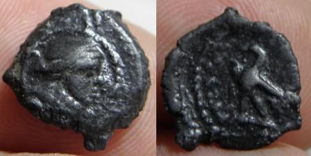 Tiny-Rare-Coin-Of-Cleopatra-VII