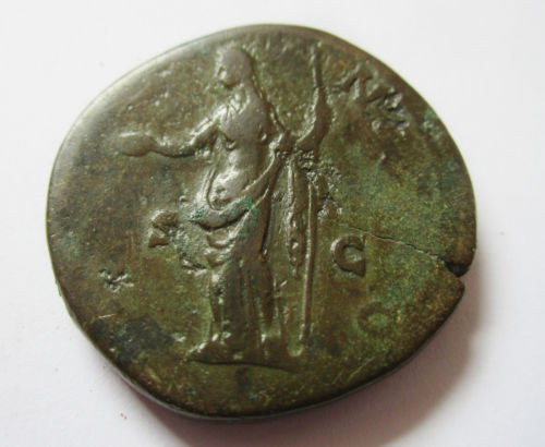 Big-Bronzes:-Sestertius-Of-Faustina-S.-And-Lucius-Verus