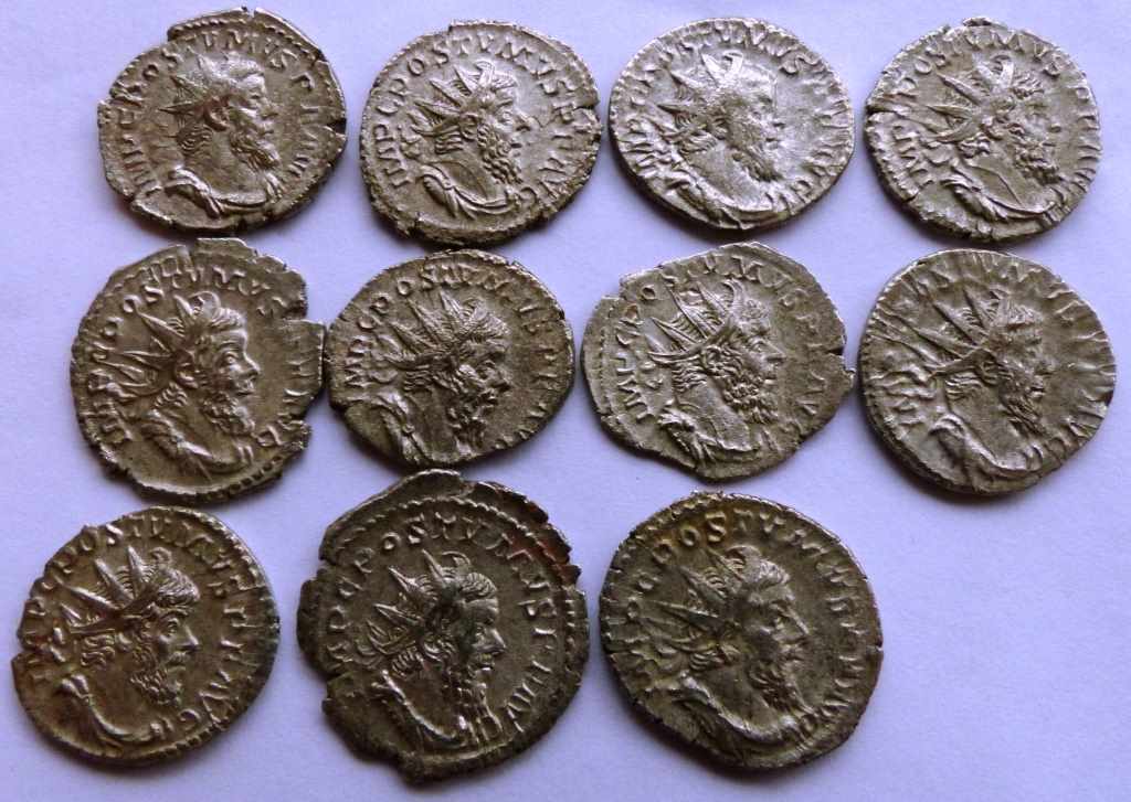 11-Antoninianii-Of-Postumus