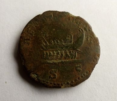 Postumus-Sestertius---Unreduced,-Early