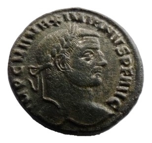 Silvered-Follis-Of-Maximianus