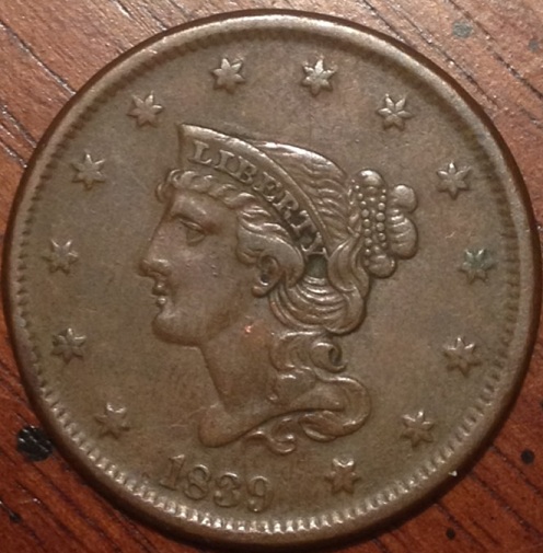 1839-Large-Cent---Head-Of-1840