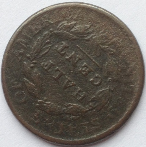 1809-1/2-Cent-With-Darn-Near-180'-Rotated-Reverse.