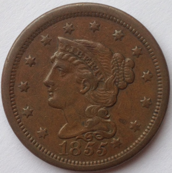 1855-Large-Cent---Knob-Ear