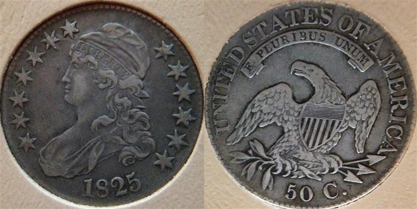 1825-Bust-Half