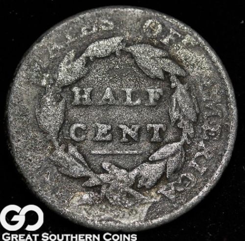 Counterfeit-1831-Half-Cent