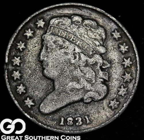 Counterfeit-1831-Half-Cent