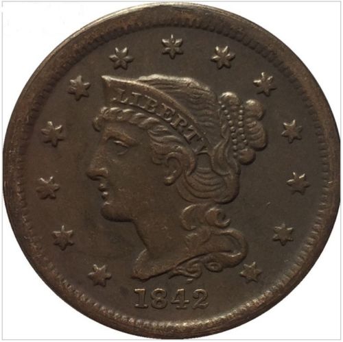 Counterfeit-1842-Large-Cent---And-More