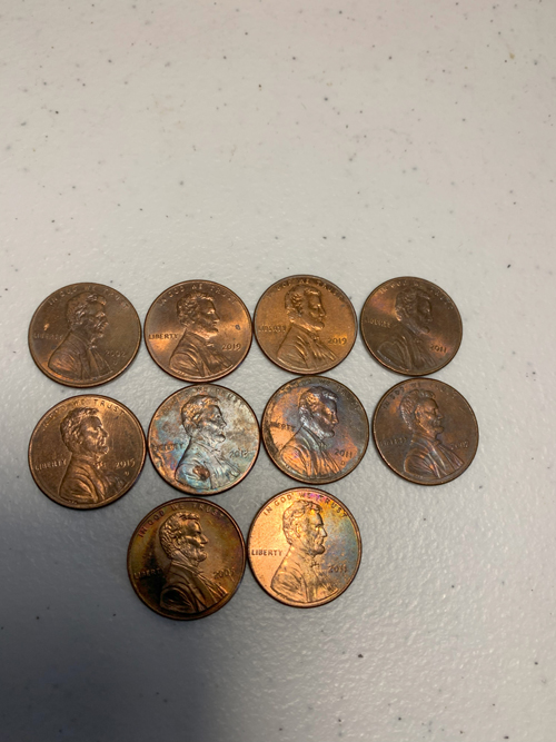 Various-Colored-Lincoln-Pennies