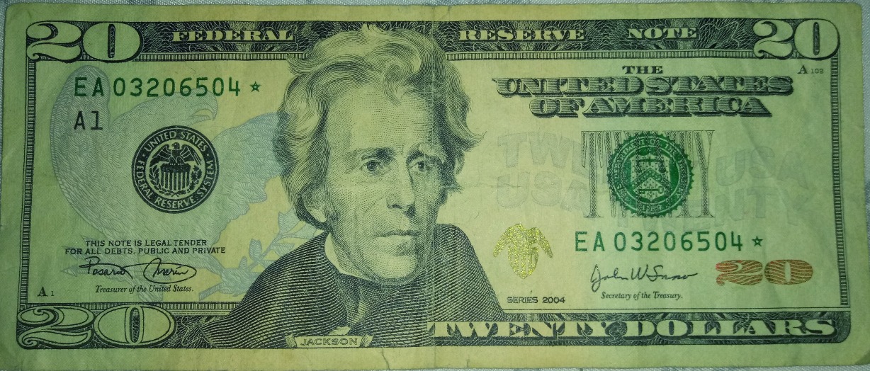 2004-20-Dollar-Star-Note,-Short-Run.-I-Spend-It-Or-I-Don't-Spend-It,-That-Is-The-Question