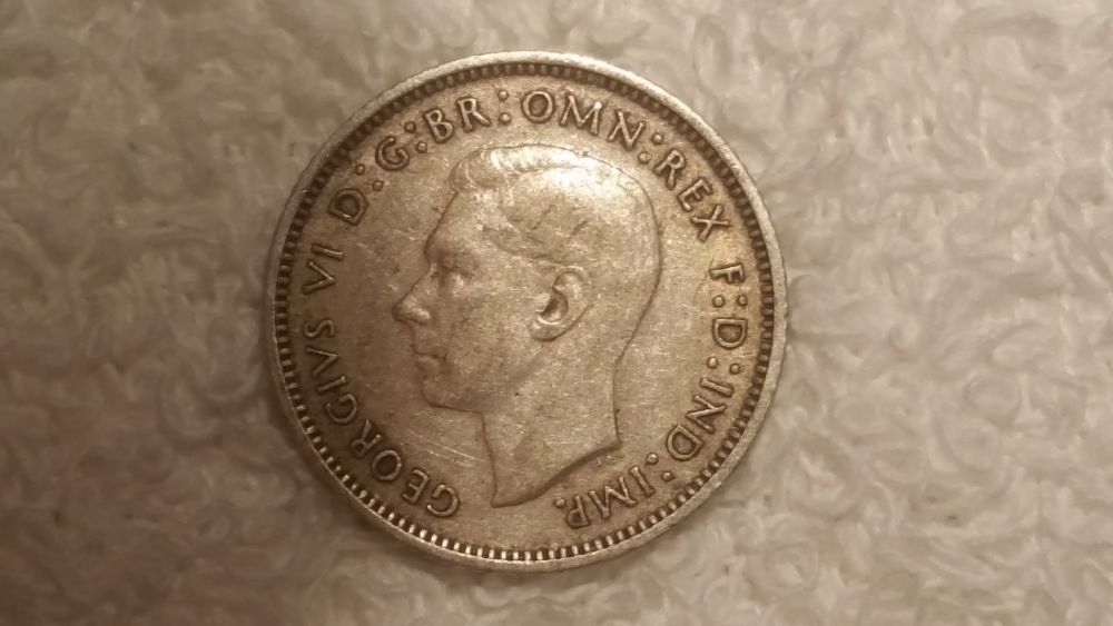 1938-George-V1-Sixpence-Found-!