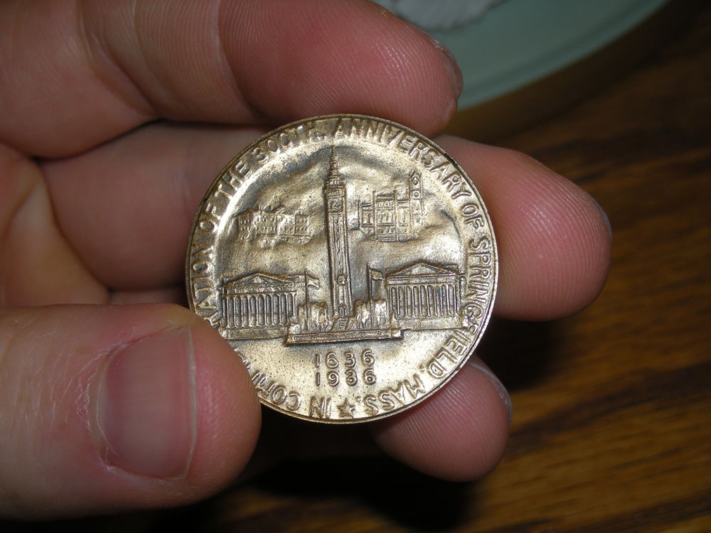 Springfield,-Massachusetts-Medal:-300th-Anniversary