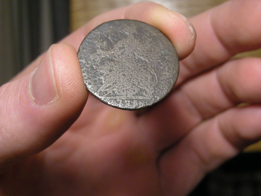 Counterfeit-1778-British-Half-Penny:-American-Or-British-Made?