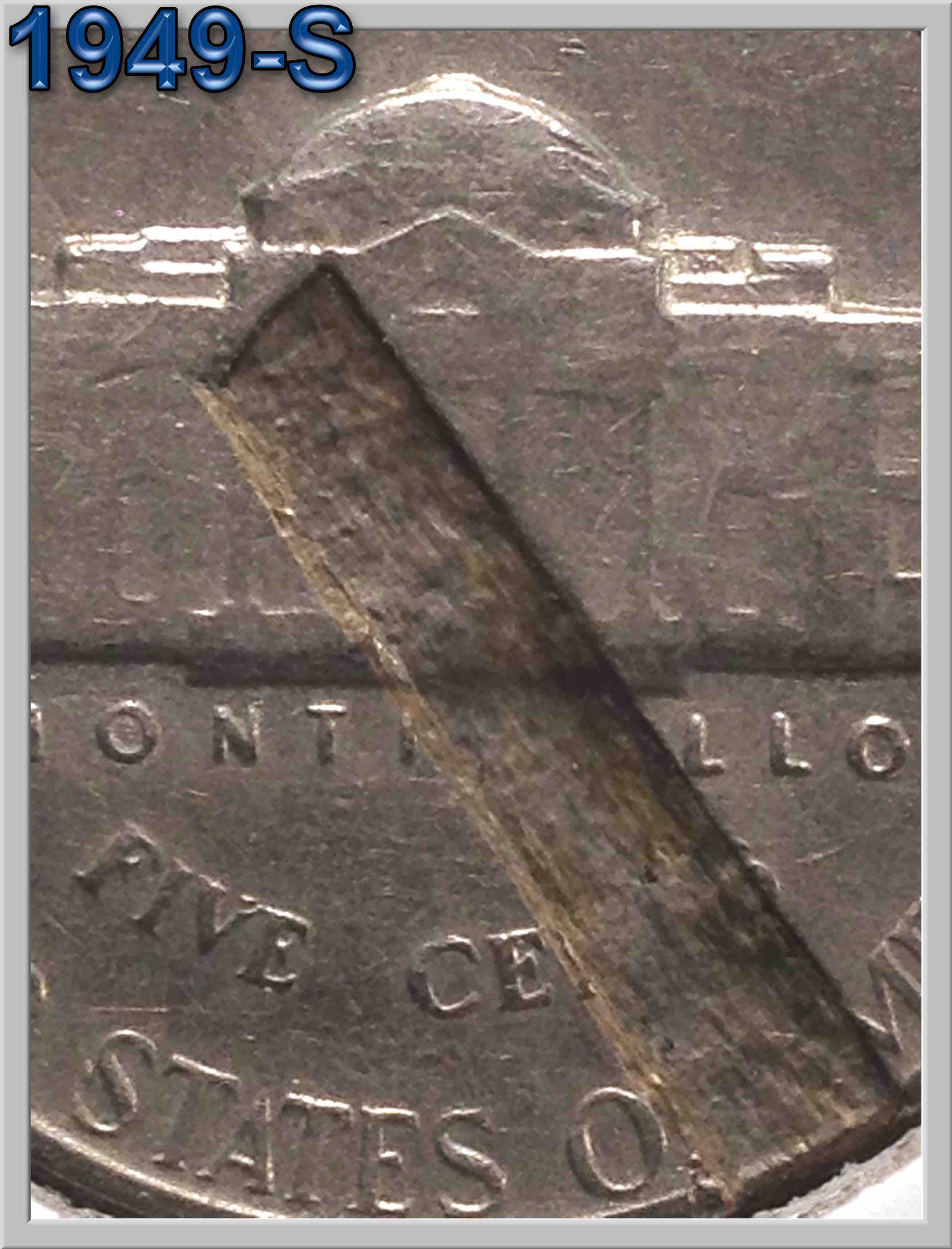 1949-S-Jefferson-Nickel-Prominent-Struck-Through-Error