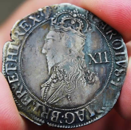 Latest-Acquisition:-1633-Charles-I-Shilling