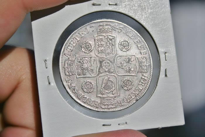 1745/3-George-II-Half-Crown