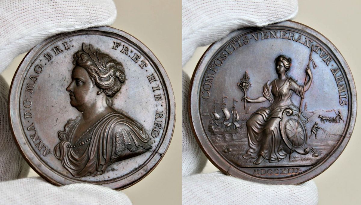 1713-Peace-Of-Utrecht-Medal