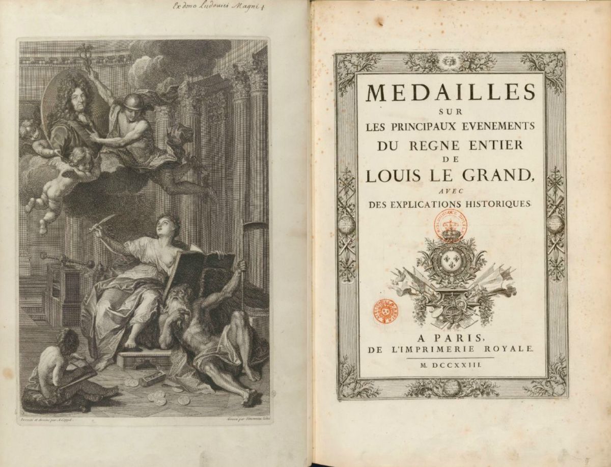 Louis-Xiv-Medal-1702/23.