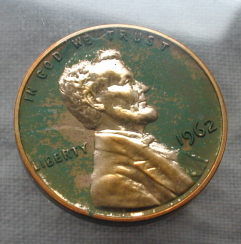 1962-Green-Proof-Cent-From-Hoosier-Hoard