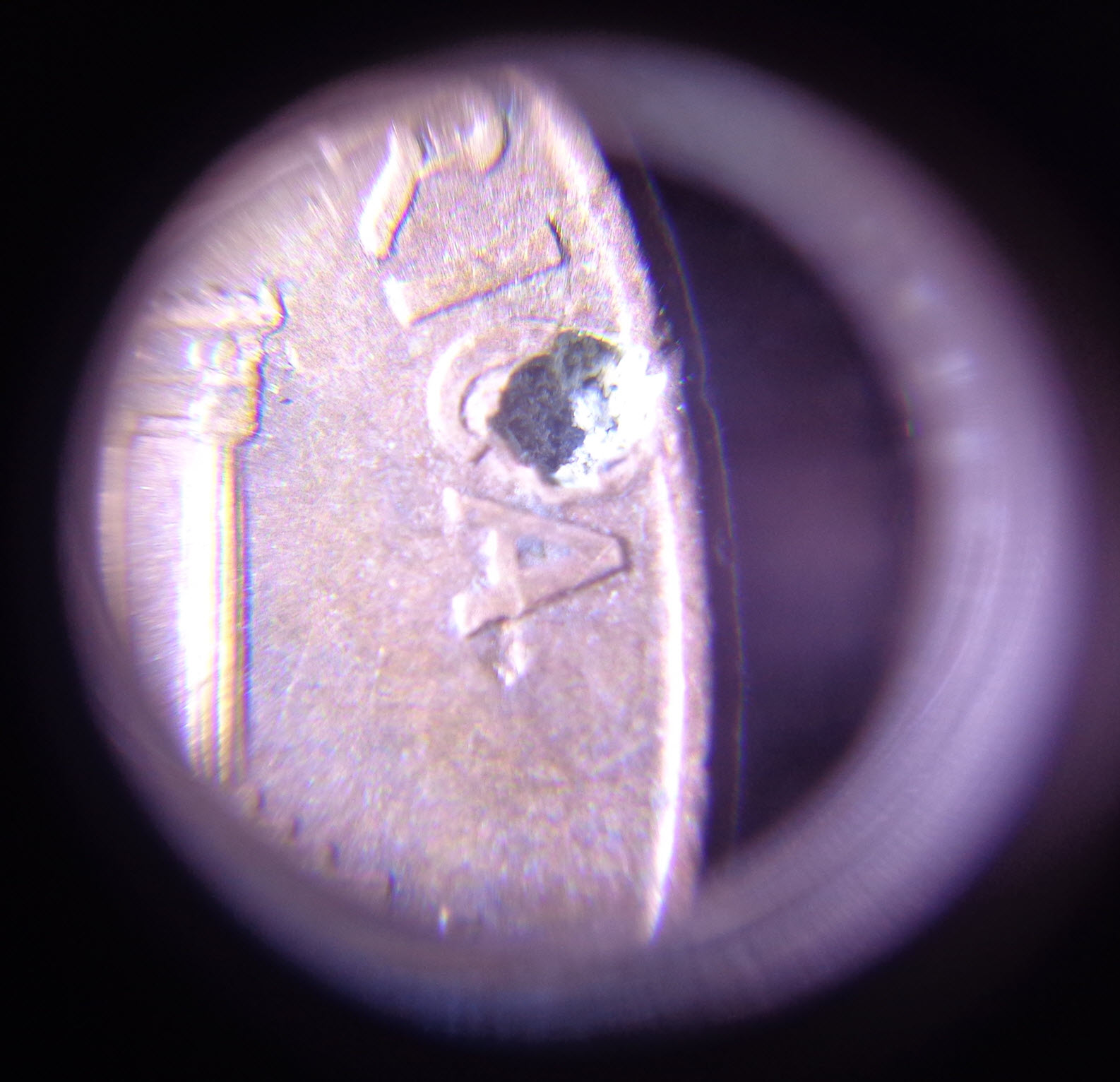 1999-D-Penny-With-Cavities-On-Reverse...is-It-Damaged-Or-Bad-Planchet?