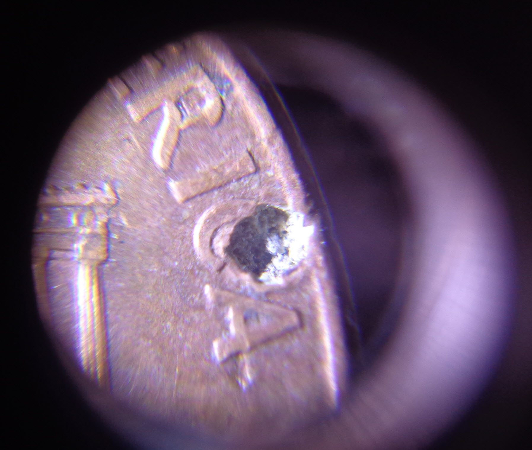1999-D-Penny-With-Cavities-On-Reverse...is-It-Damaged-Or-Bad-Planchet?