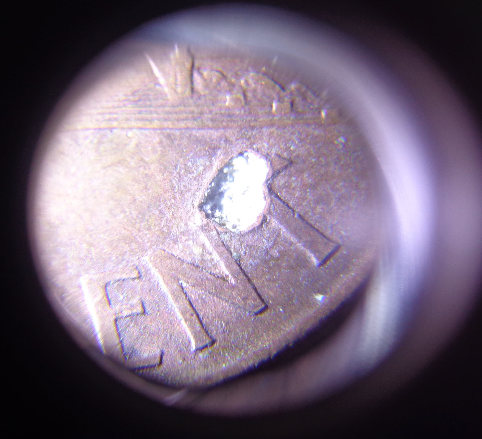1999-D-Penny-With-Cavities-On-Reverse...is-It-Damaged-Or-Bad-Planchet?