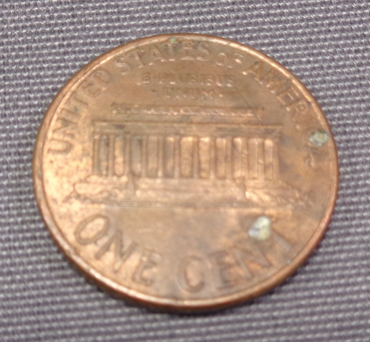 1999-D-Penny-With-Cavities-On-Reverse...is-It-Damaged-Or-Bad-Planchet?