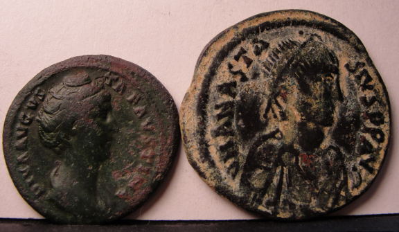 Coins-With-Green-Patina