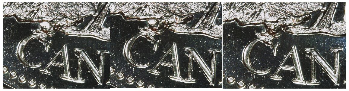 Pair-Of-1999-25-Cents-August-With-Large-Die-Chip
