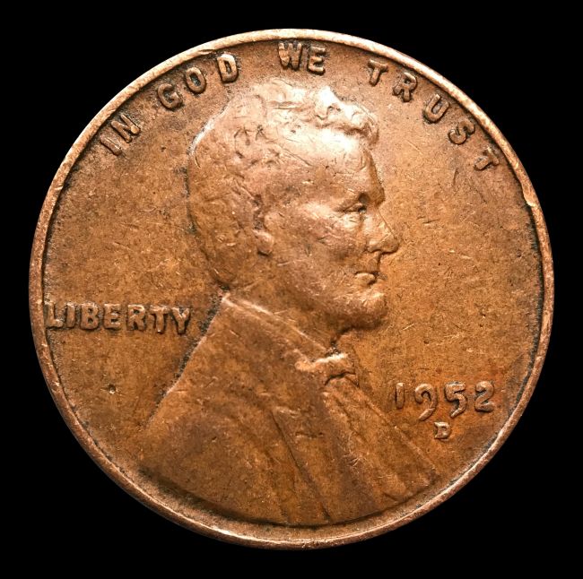 1952-D-Lincoln-Wheat-Cent--D/S-OMM?