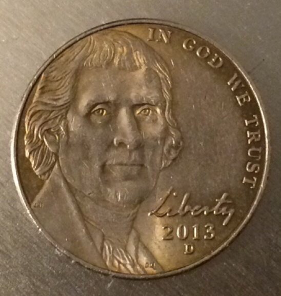 2013-D-Nickel-Looks-Gold!