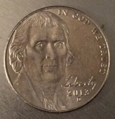 2013-D-Nickel-Looks-Gold!