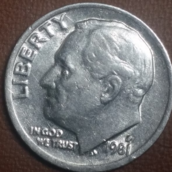 1981-3/P-Dime-And-Heavy-Double-Die-On-Rev./Obv.
