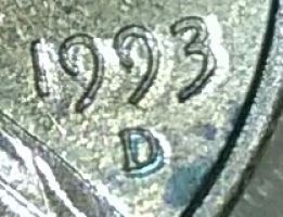 1993-D-Penny-Possible-DDO/Ddr