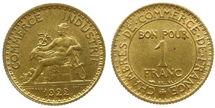 France-1922-1-Franc