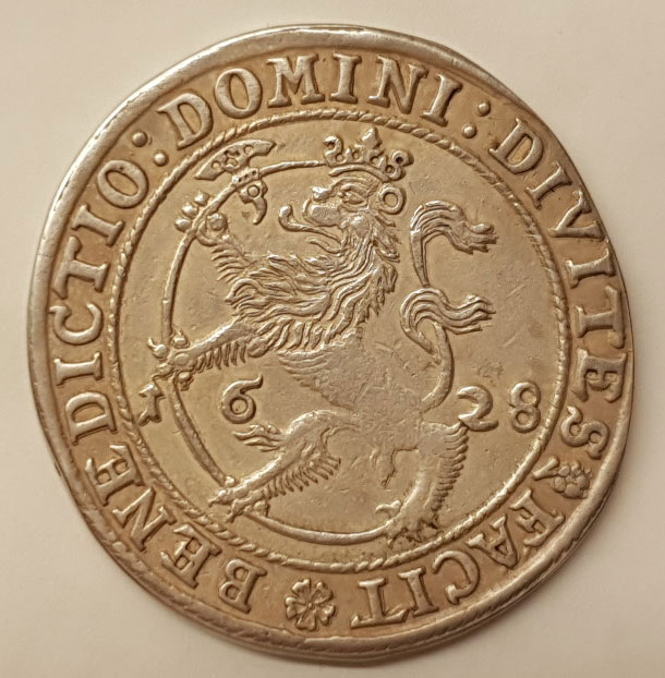 Norway-1-Speciedaler-1628-For-Grading-And-Value.