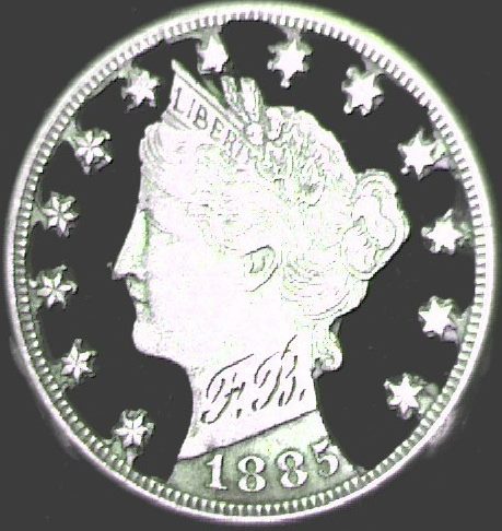 1885-Key-Dateâ liberty-Head-Vâ