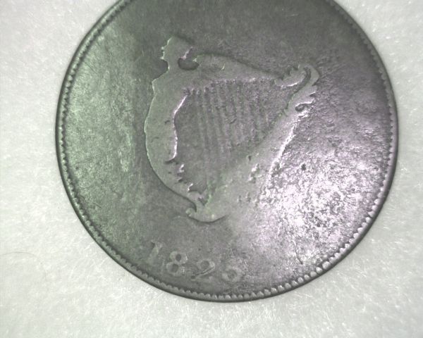 1825-Bust-&-Harp-Token-...-Some-Questions