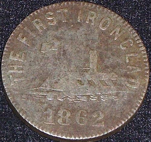 Merrimac-Armour-Plate-Token-Ex-Fuld-498/499-Iron-R8