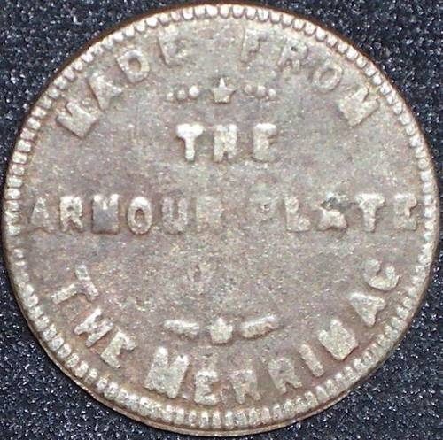 Merrimac-Armour-Plate-Token-Ex-Fuld-498/499-Iron-R8