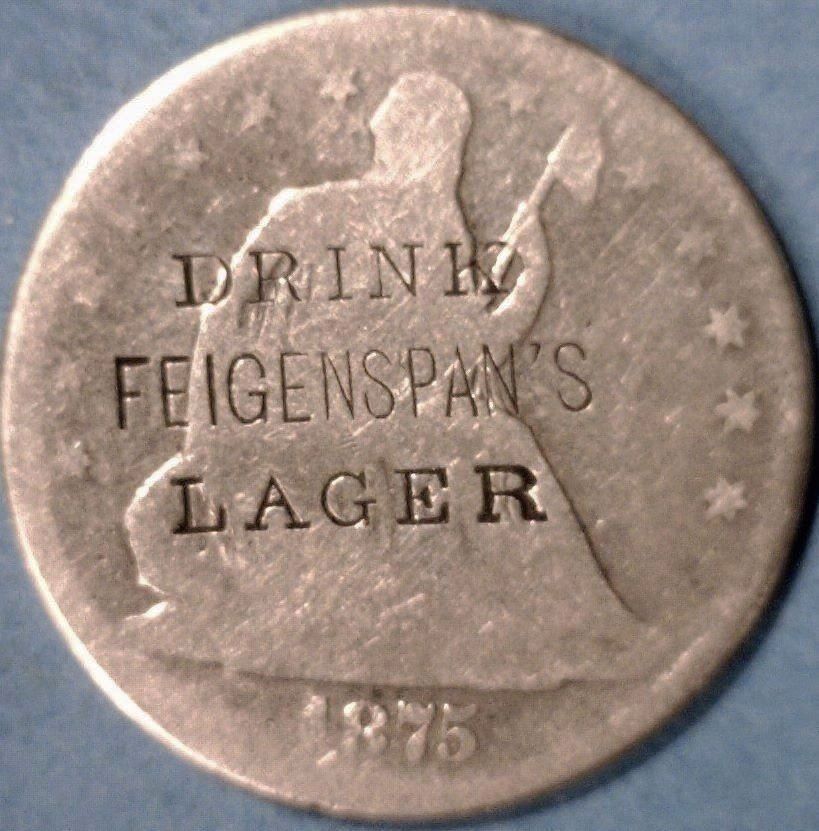 1857-Dime-Stack's-W-57th-Collection